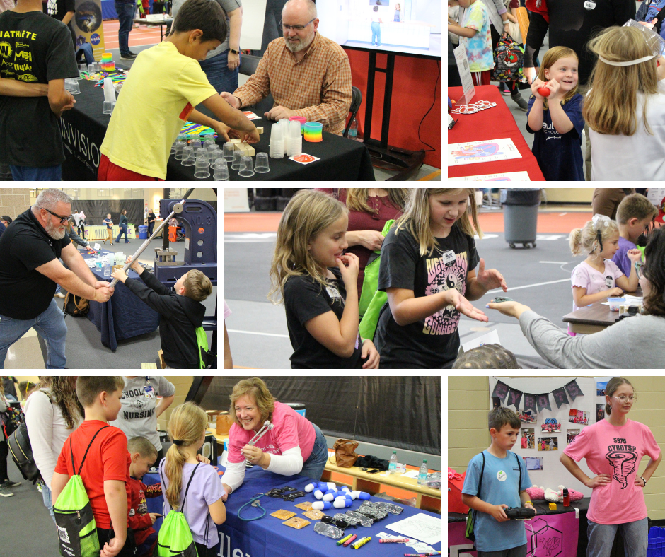 Photo Collage from the 2025 CV STEM Festival
