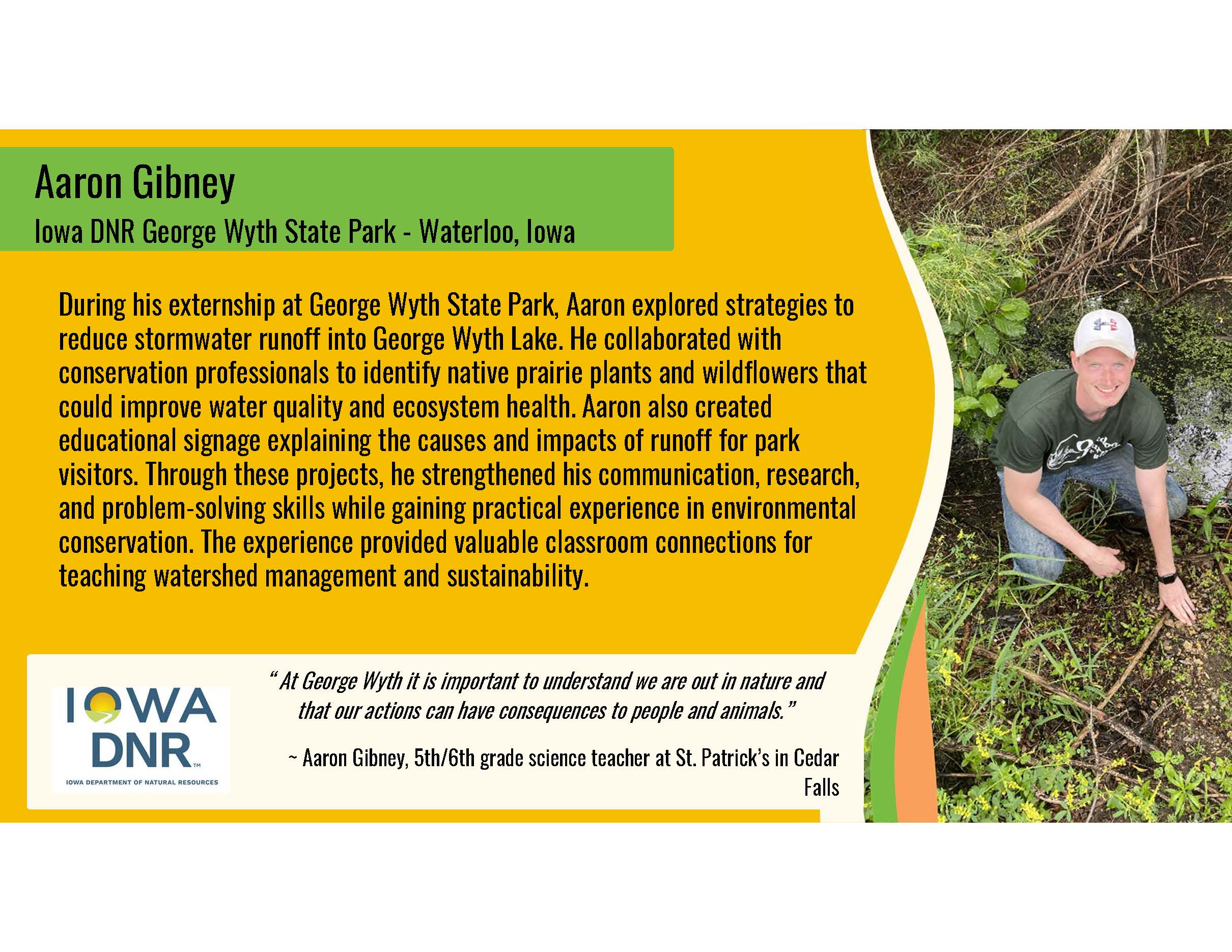 Aaron Gibney Teacher Externship